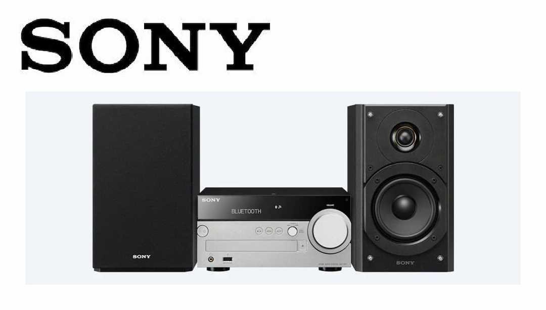 Sony CMT-SX7 Hi-Fi Mini System with CD Player | Wi-Fi | Bluetooth